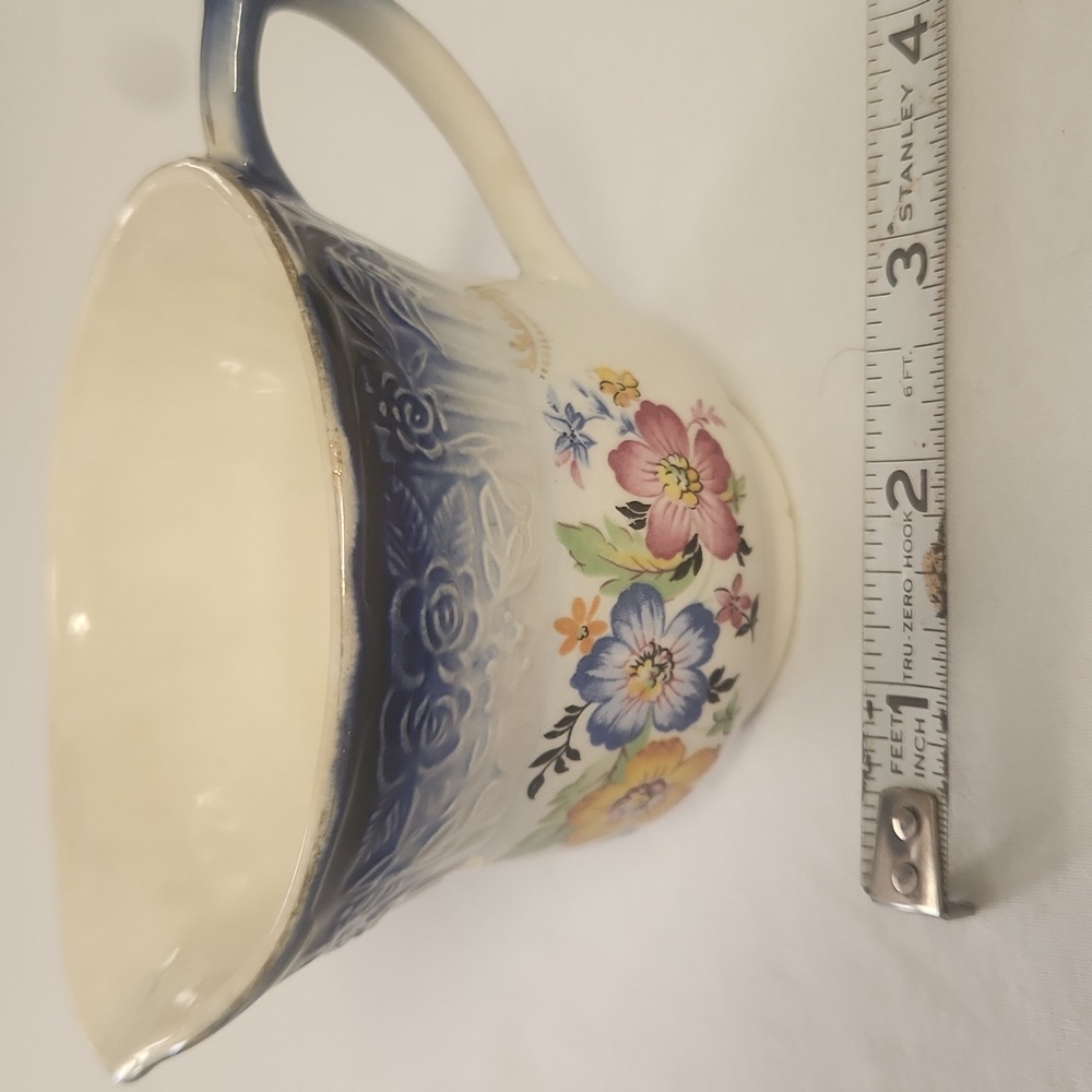 Vintage French Saxon USA China Creamer National Brotherhood Potters